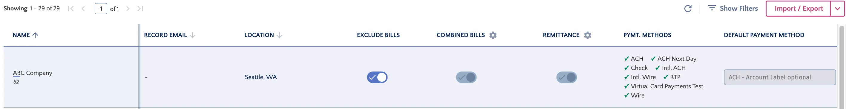 Select the Eye Icon Select the Eye Icon
