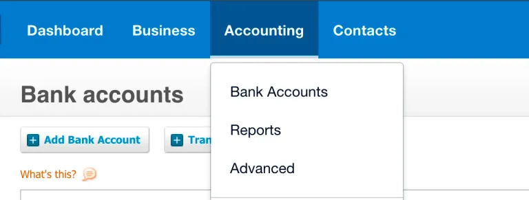 Select Bank Accounts Select Bank Accounts