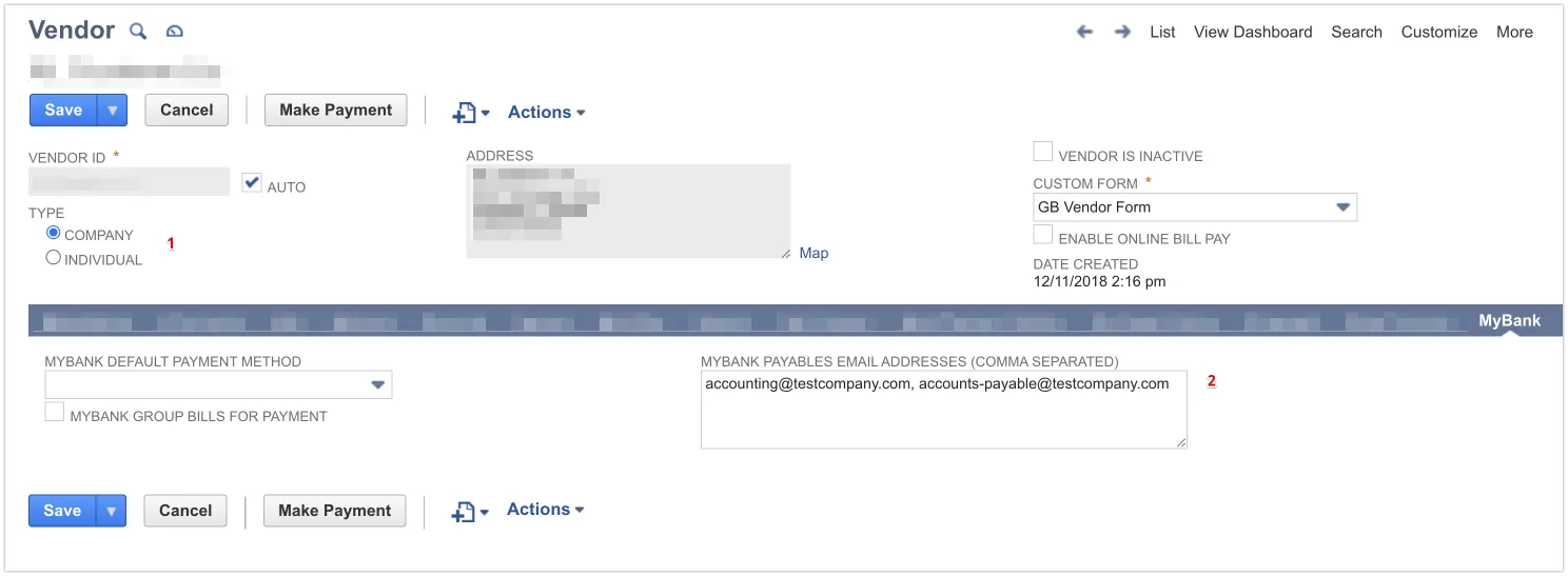 NetSuite Vendor Remittance Field Mapping. NetSuite Vendor Remittance Field Mapping.