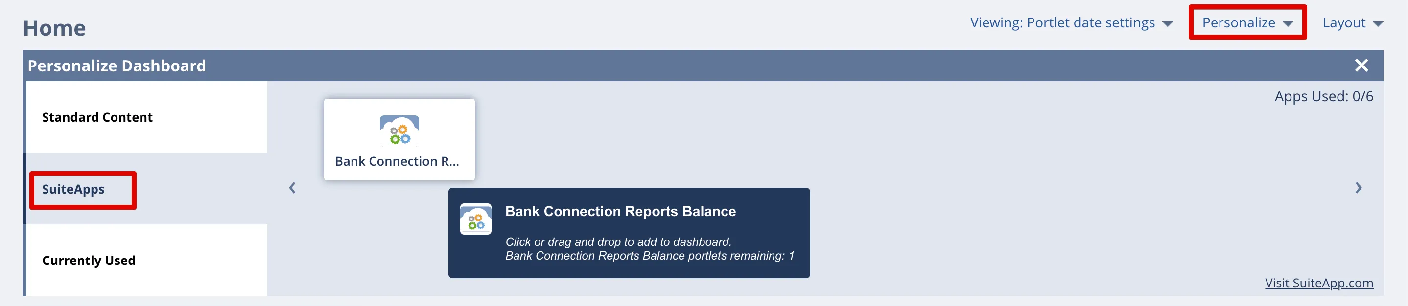 Select Bank Connection Reports Balance Select Bank Connection Reports Balance