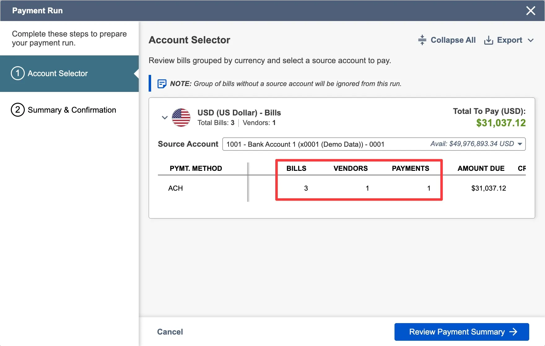 Bills Combined into Single Payment Bills Combined into Single Payment
