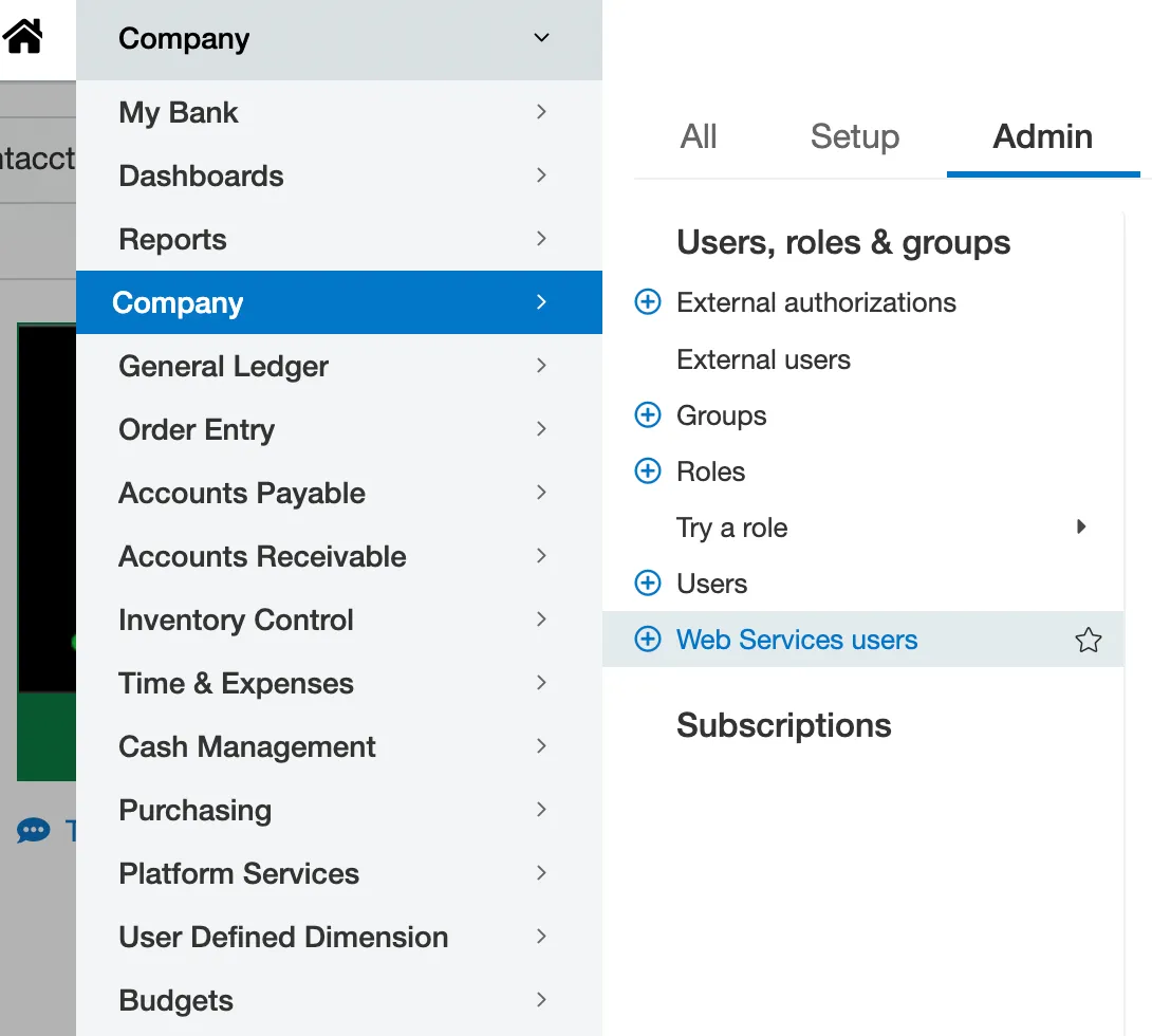 Go to Web Service Users Go to Web Service Users