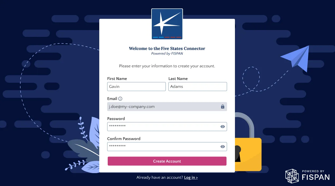 Passwords are required to be 8 characters and contain at least one uppercase, lowercase, number and special character Passwords are required to be 8 characters and contain at least one uppercase, lowercase, number and special character