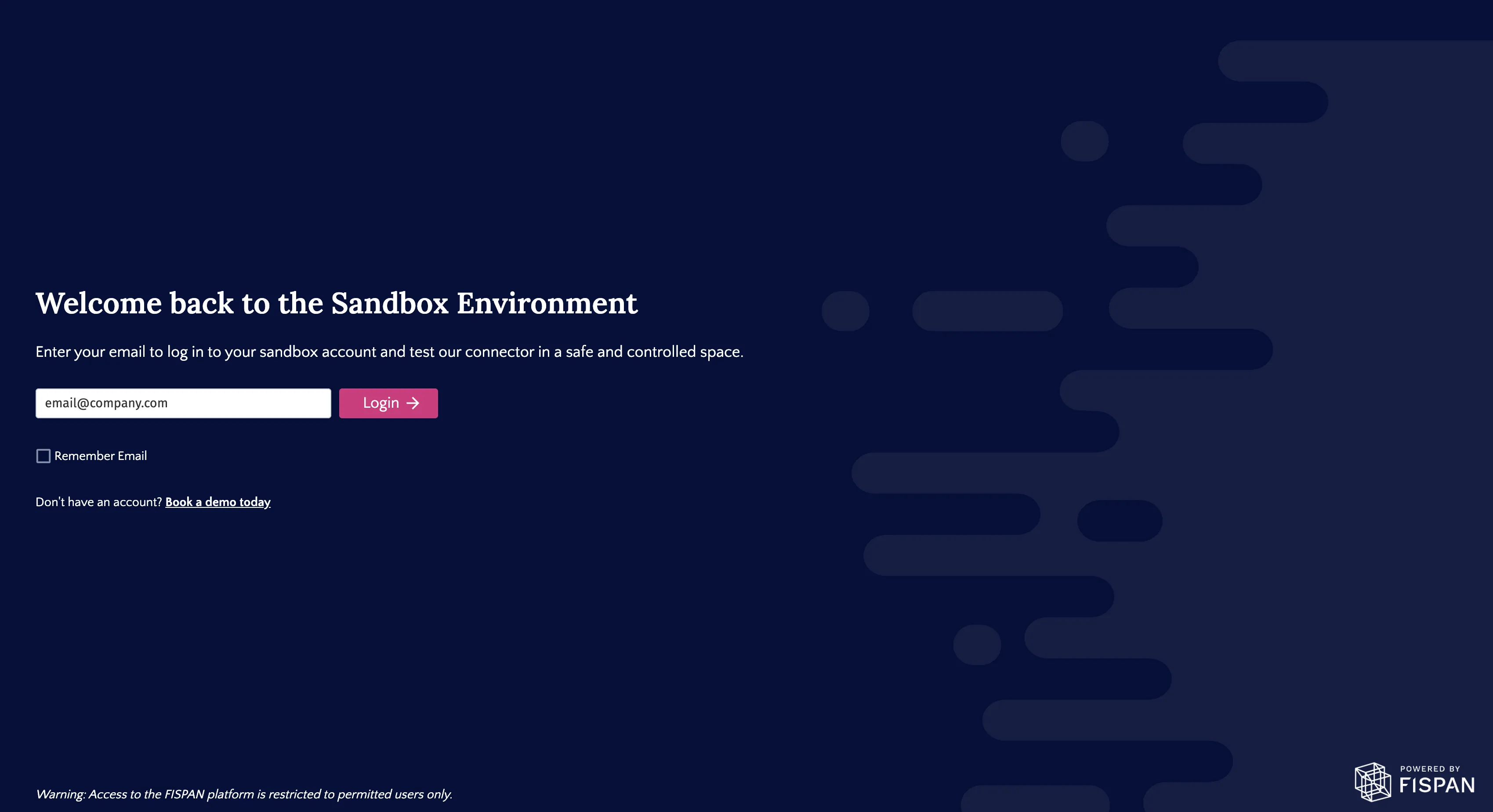 Welcome Page for Sandbox Welcome Page for Sandbox