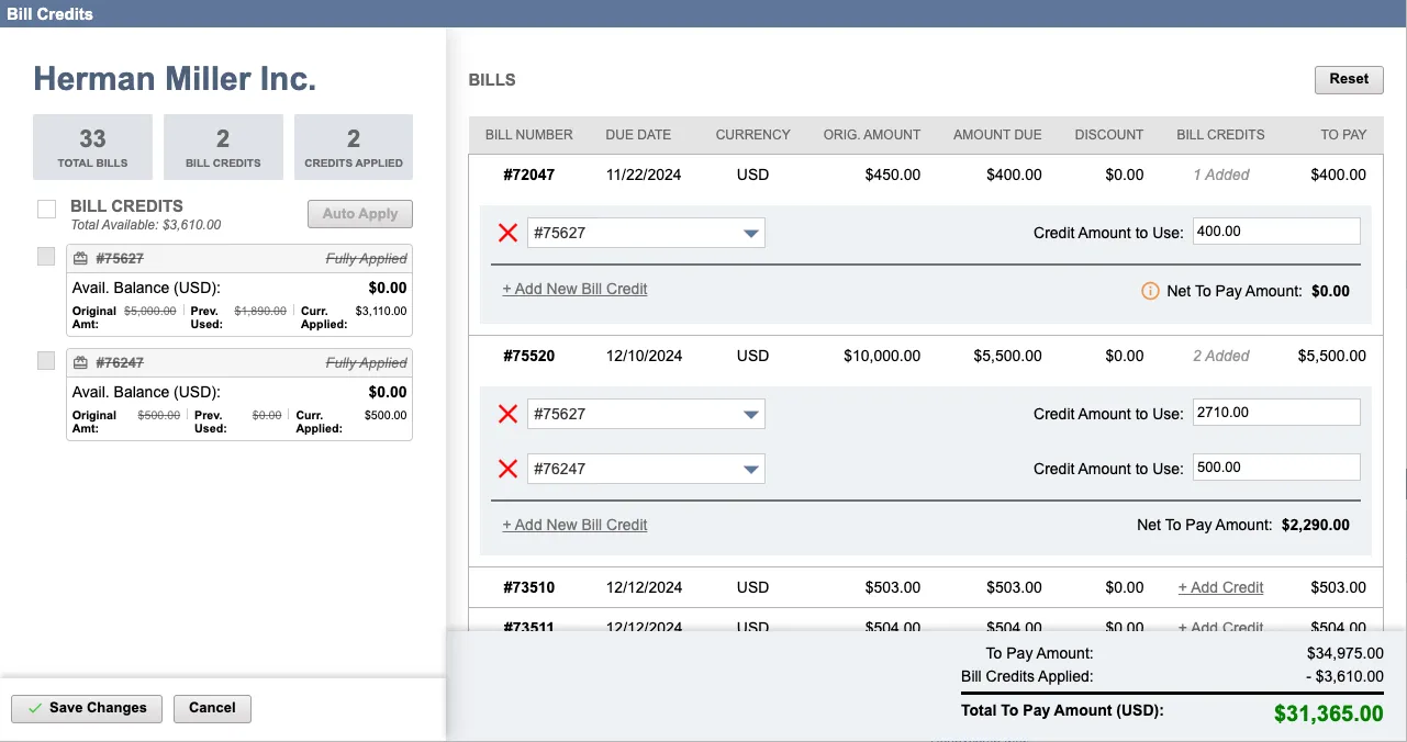 Auto-Applying Bill Credits Auto-Applying Bill Credits