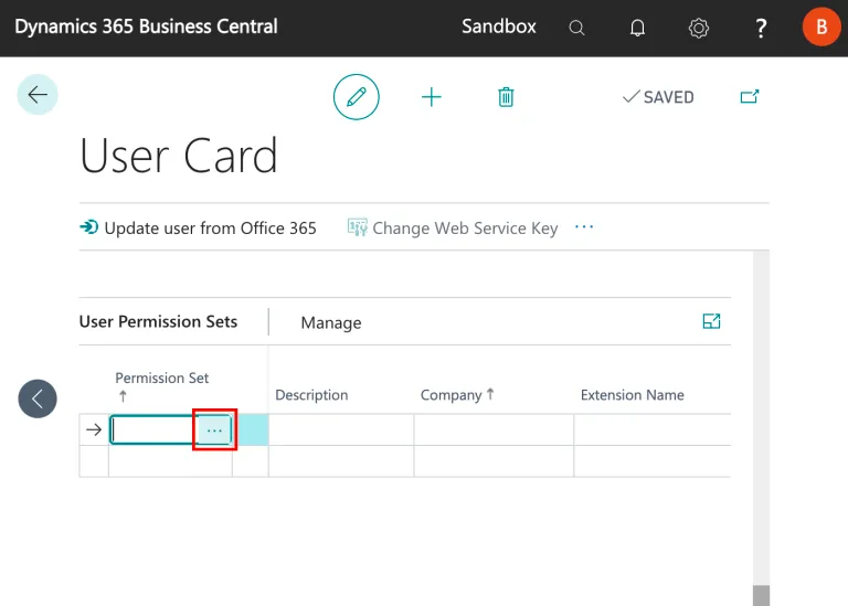 Open Permission Set Lookup
