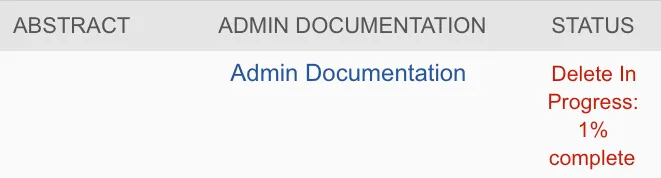 Finalize Uninstallation