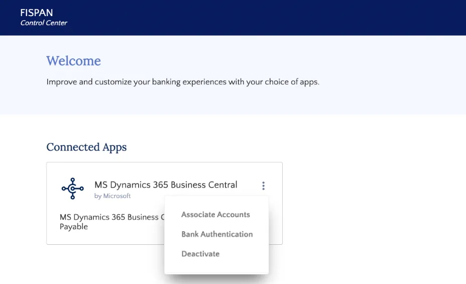 Select Bank Authentication Select Bank Authentication