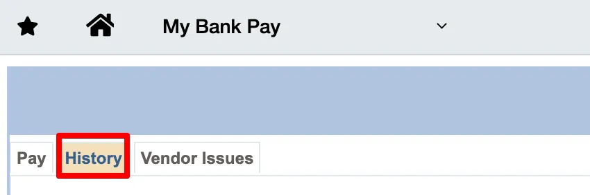 Check Payment History