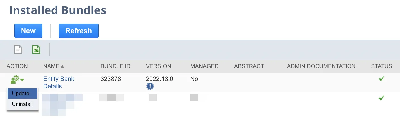 Select "Update"