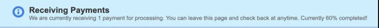 Receiving Payments Receiving Payments