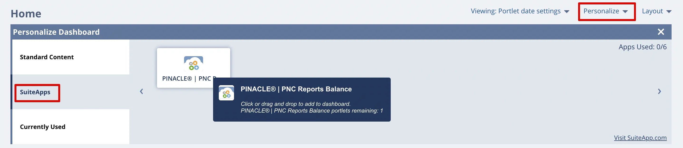 Select PINACLE® | PNC Reports Balance Reports Balance Select PINACLE® | PNC Reports Balance Reports Balance