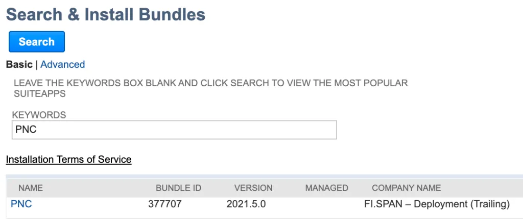PNC Bundle