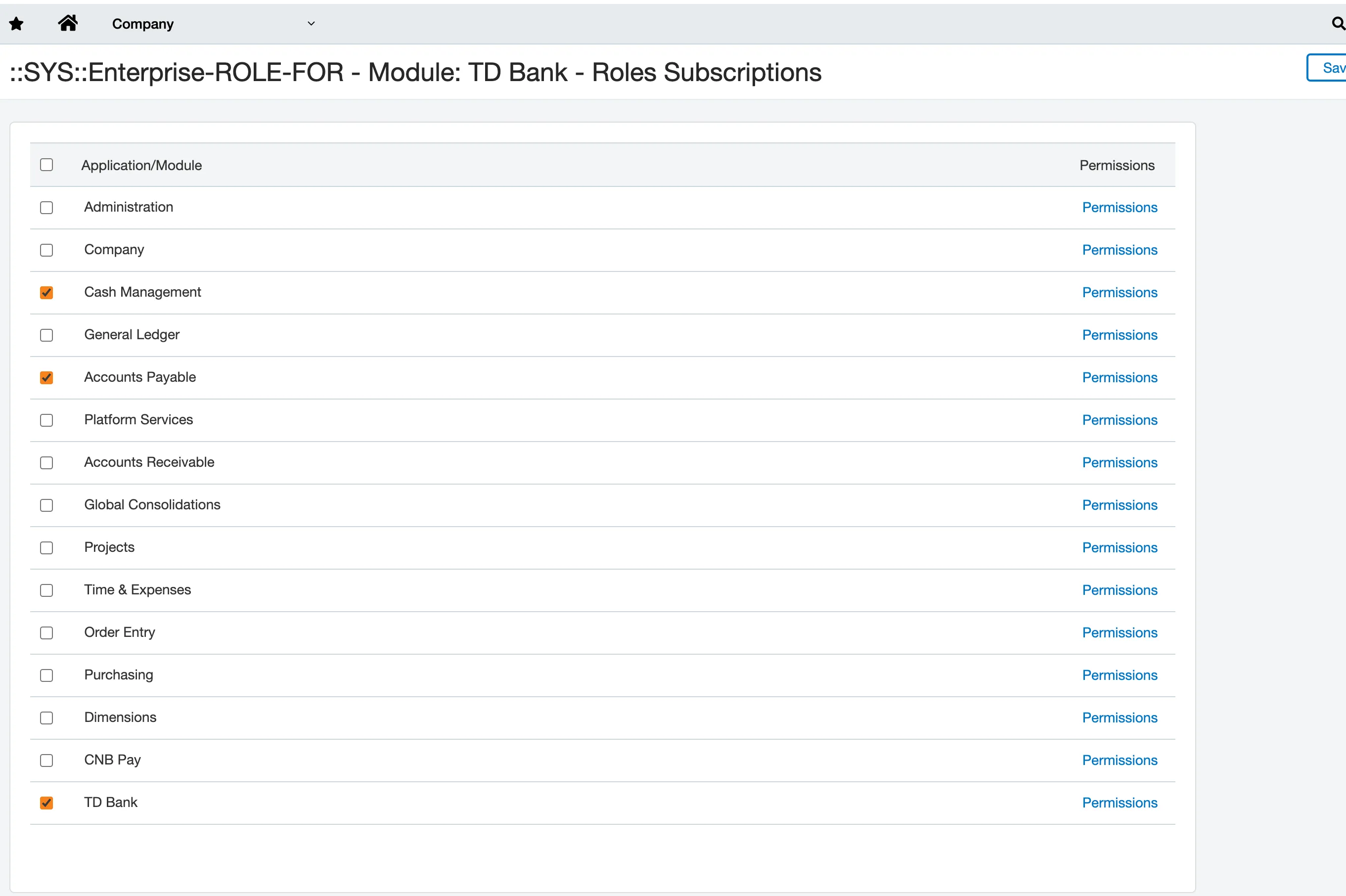 Enable permissions Enable permissions