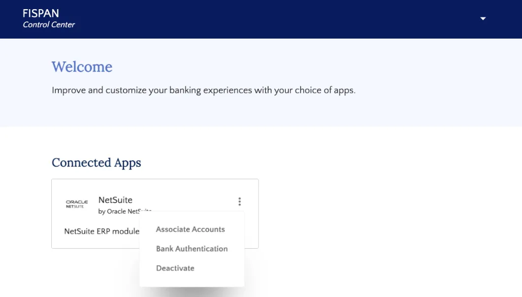 Select Bank Authentication Select Bank Authentication