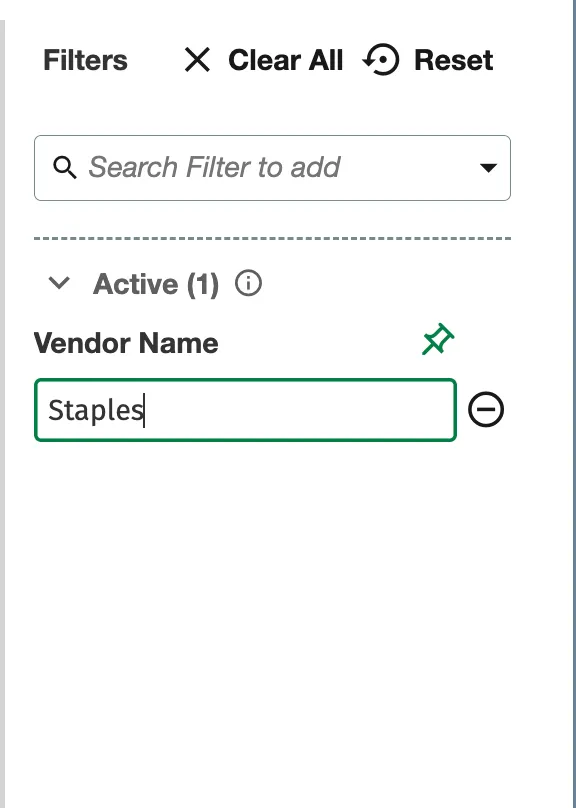 Adding Filters Adding Filters