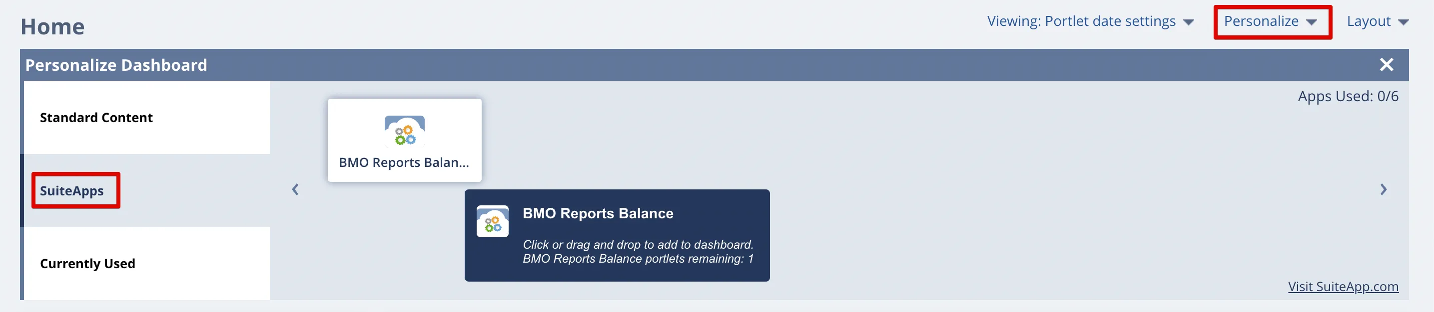 Select BMO Reports Balance Select BMO Reports Balance