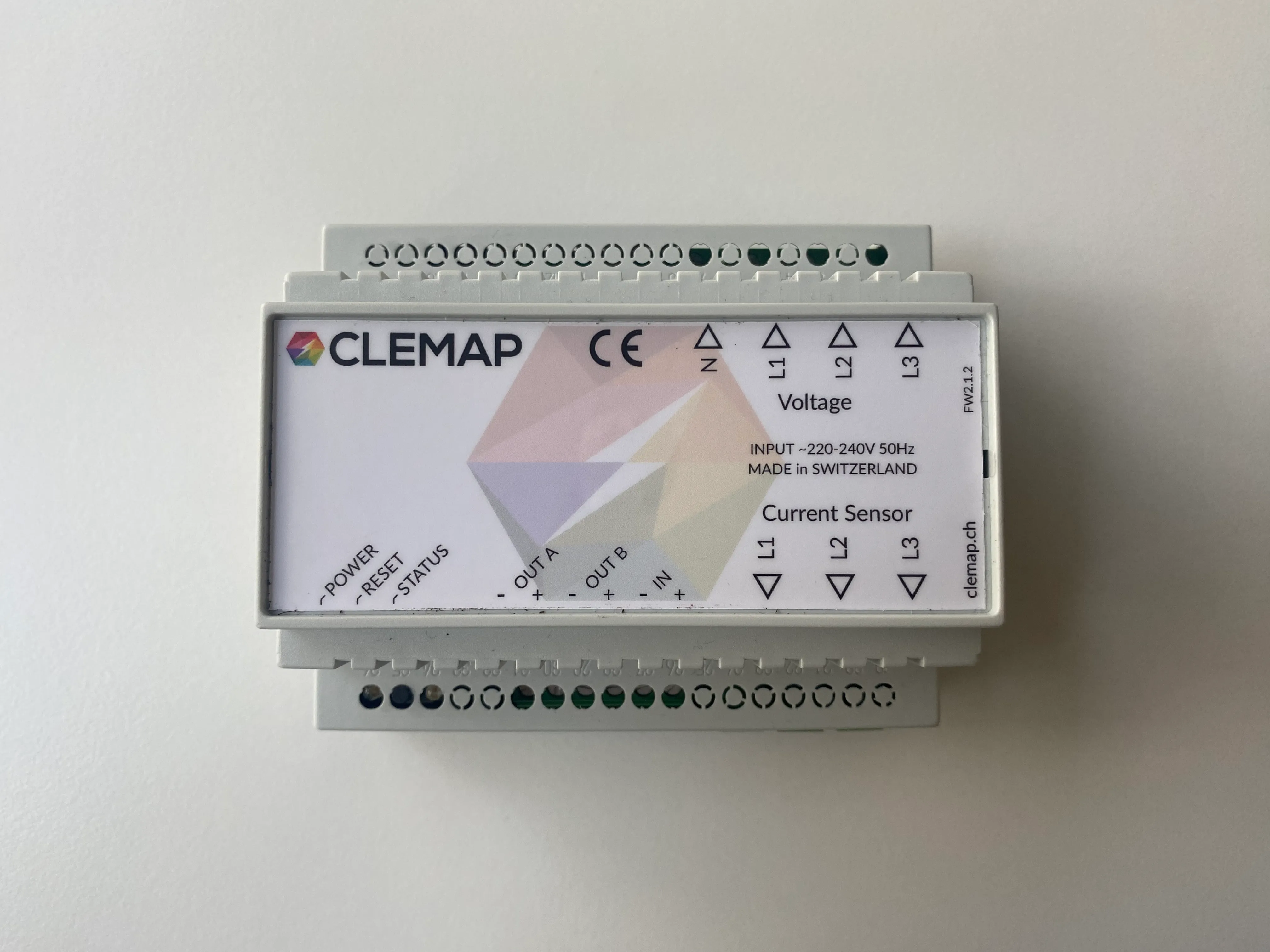 Figure 1: CLEMAP Management/Energy Monitor