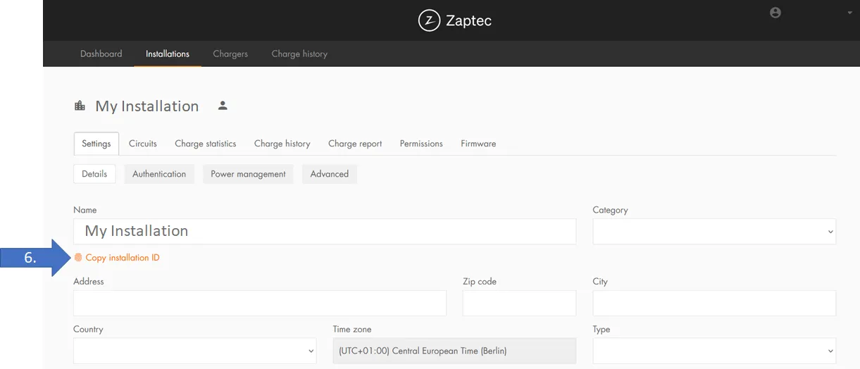 CLEMAP EV Charger Setup – Zaptec Pro