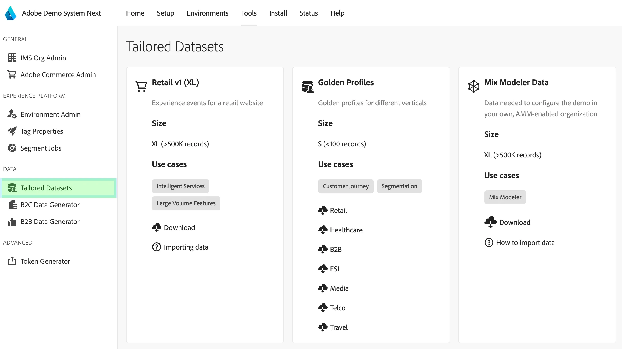 Bulk Data Generation