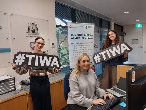 TIWA staff at our new officeof 
