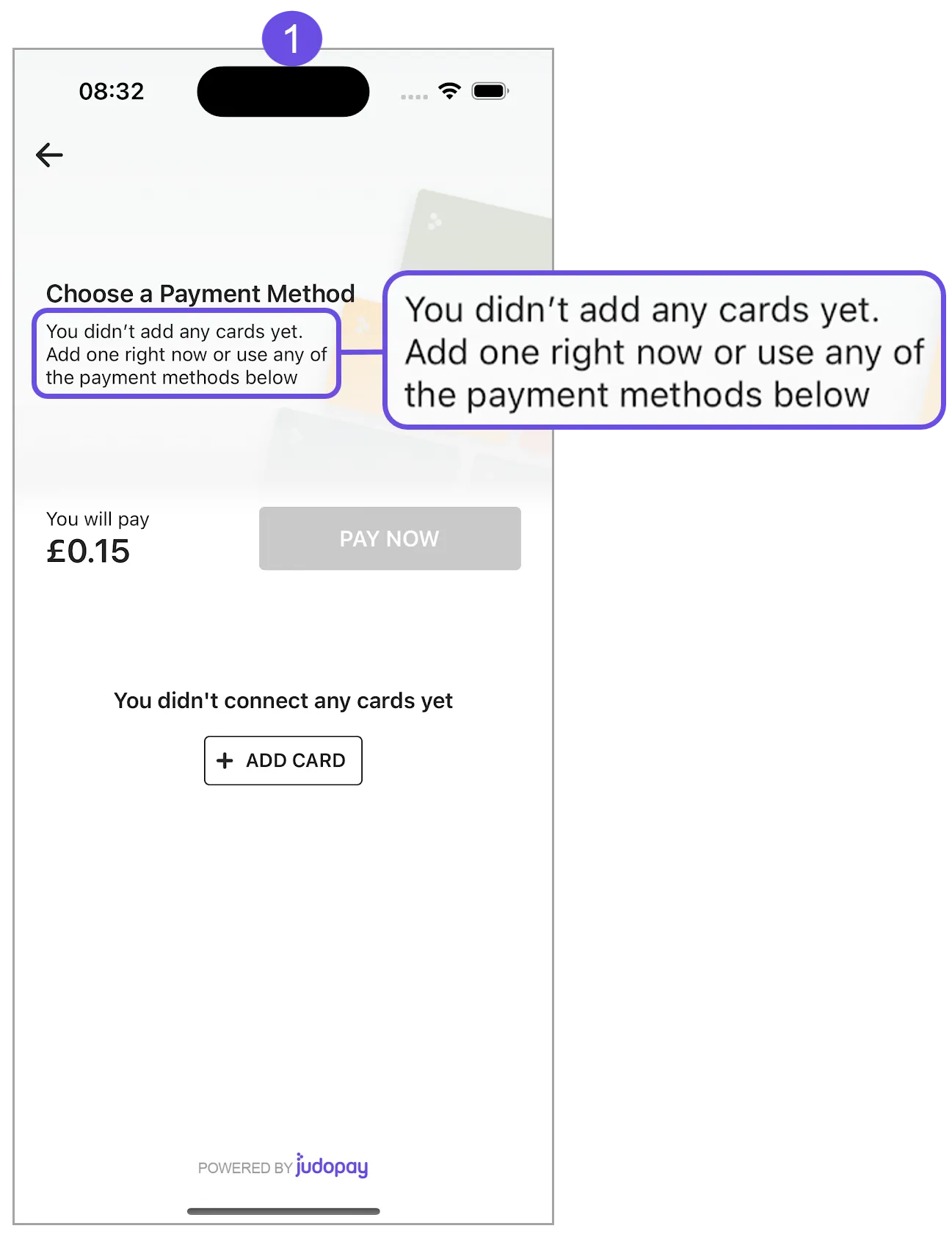 no cards added no cards added