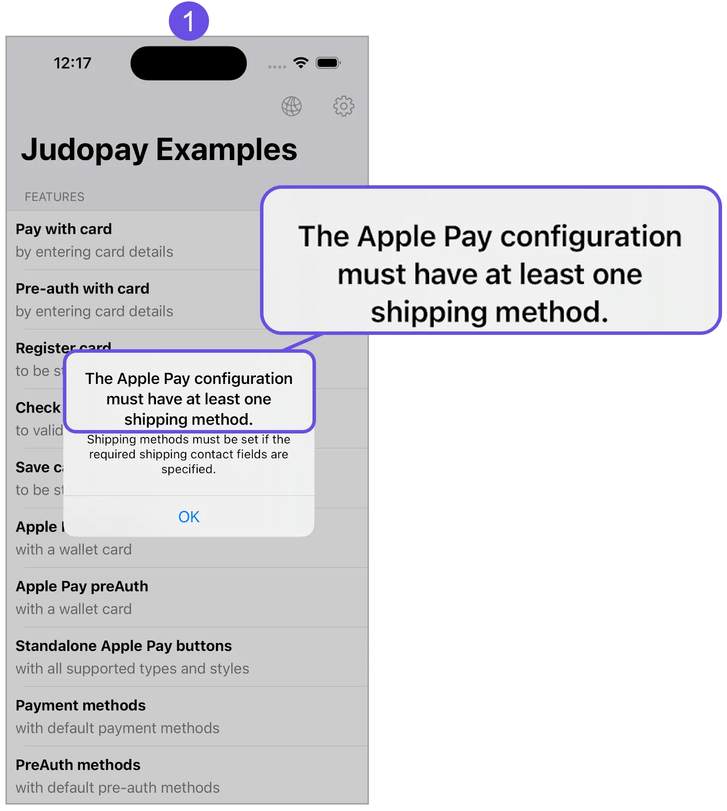apple pay shipping error title apple pay shipping error title