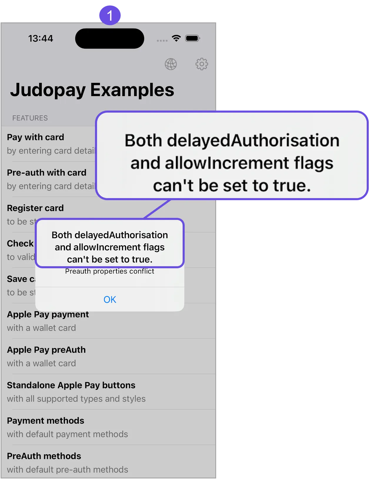 preauth error title preauth error title