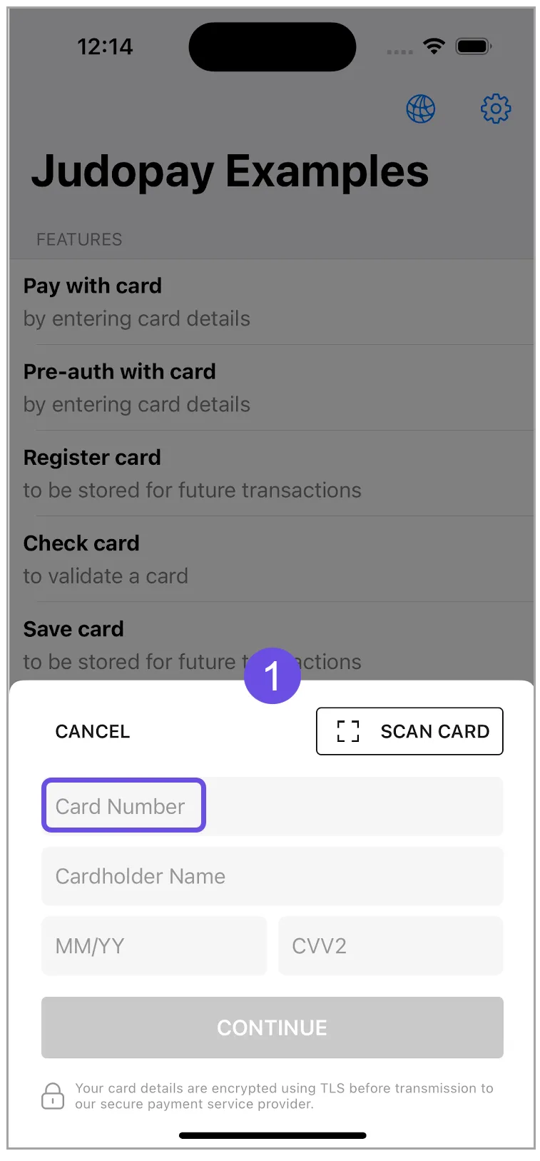card number hint card number hint