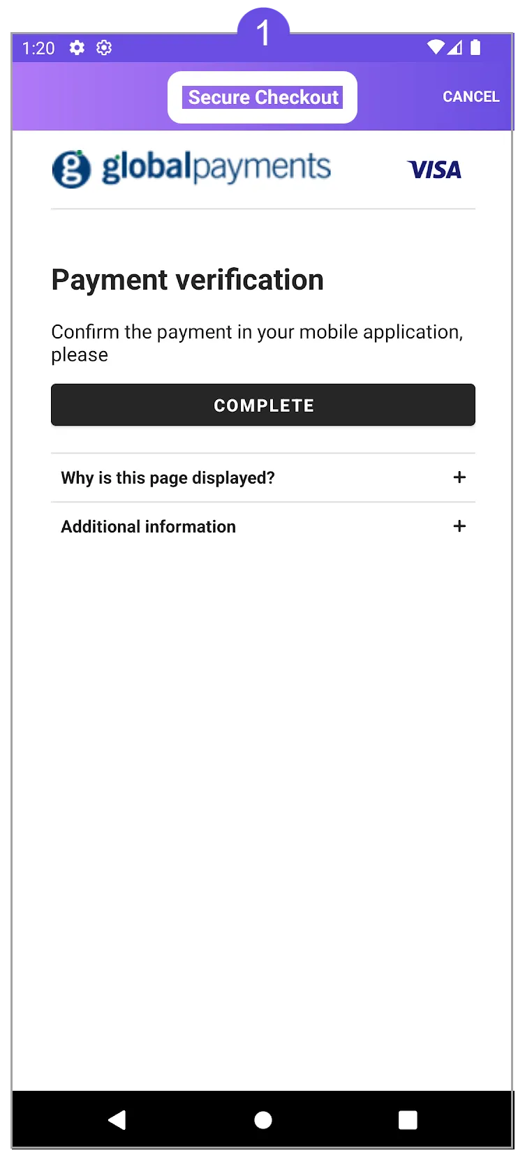 secure checkout