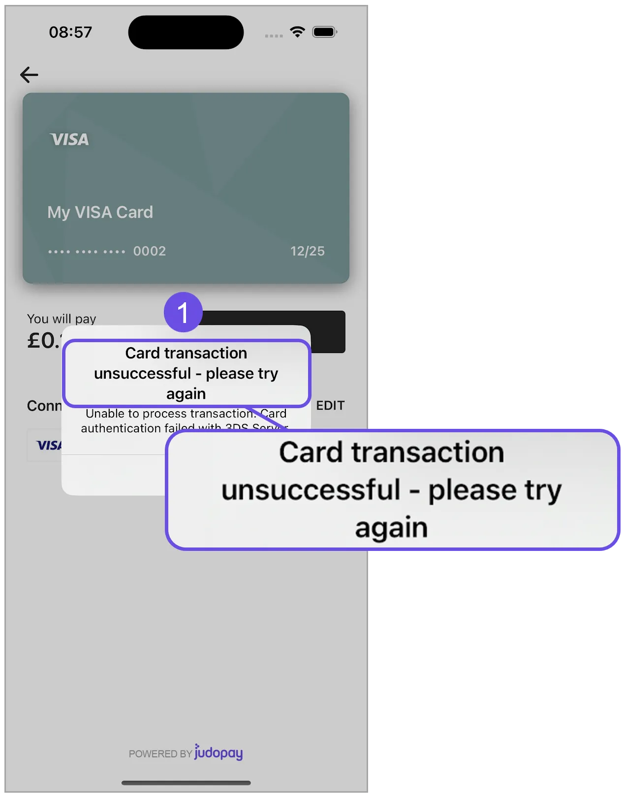 transaction unsuccessful title transaction unsuccessful title