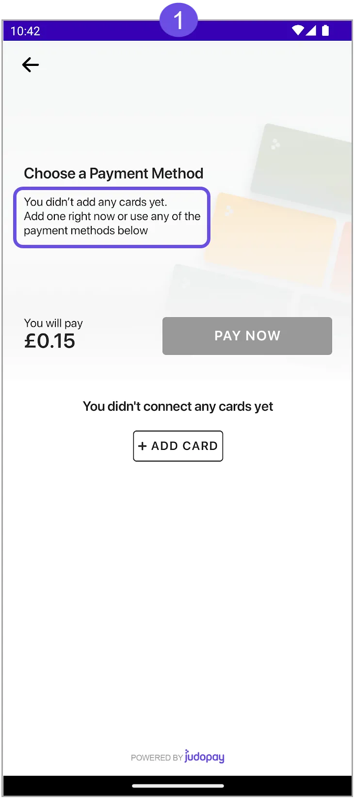 no added cards