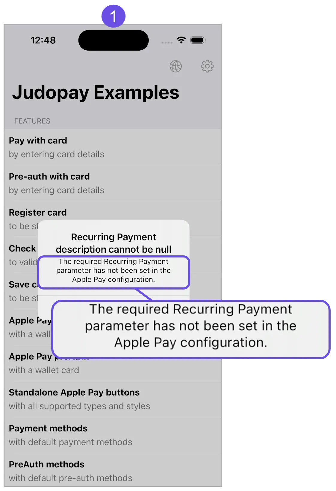 apple pay recurring payment error message apple pay recurring payment error message
