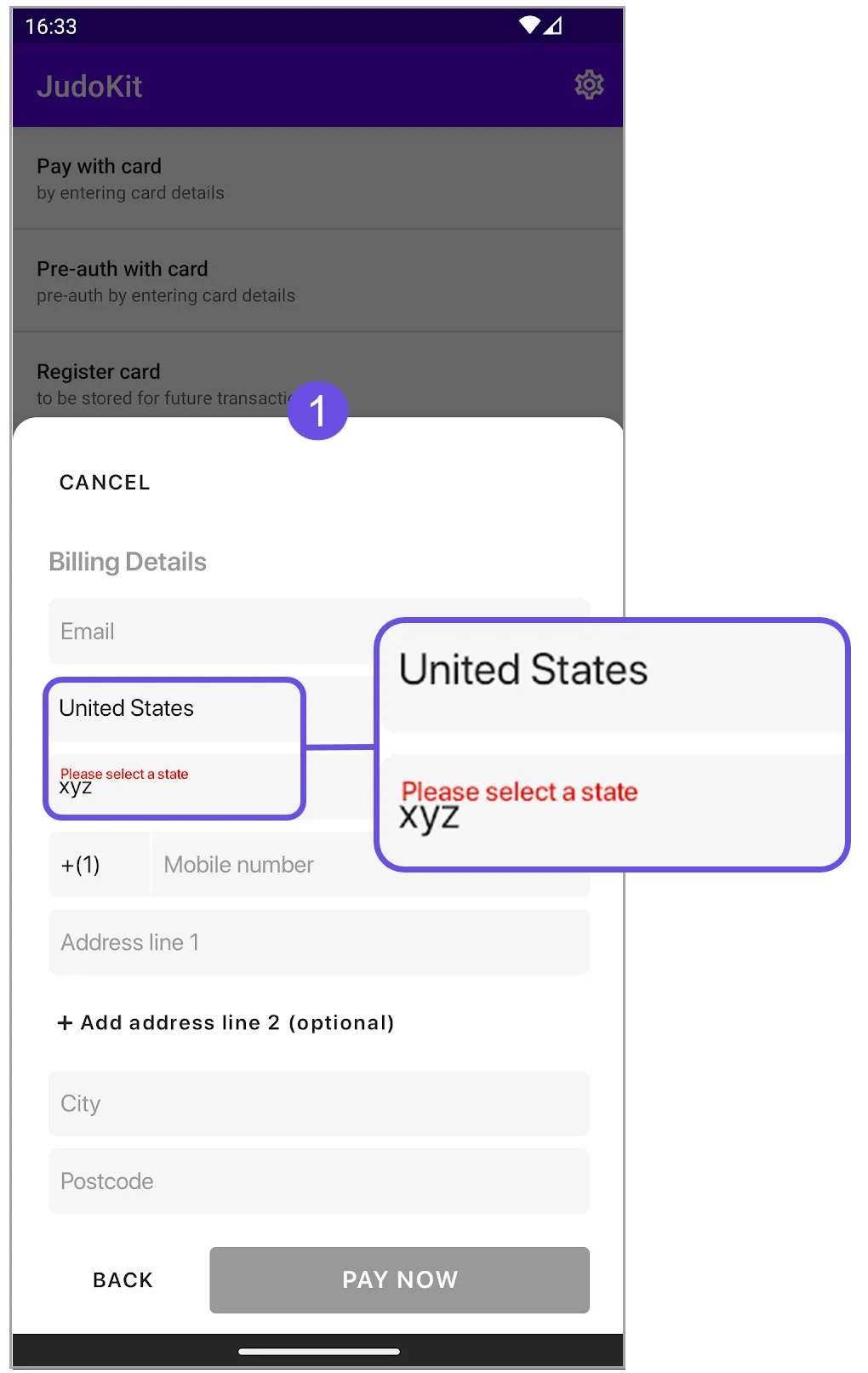 us state input error