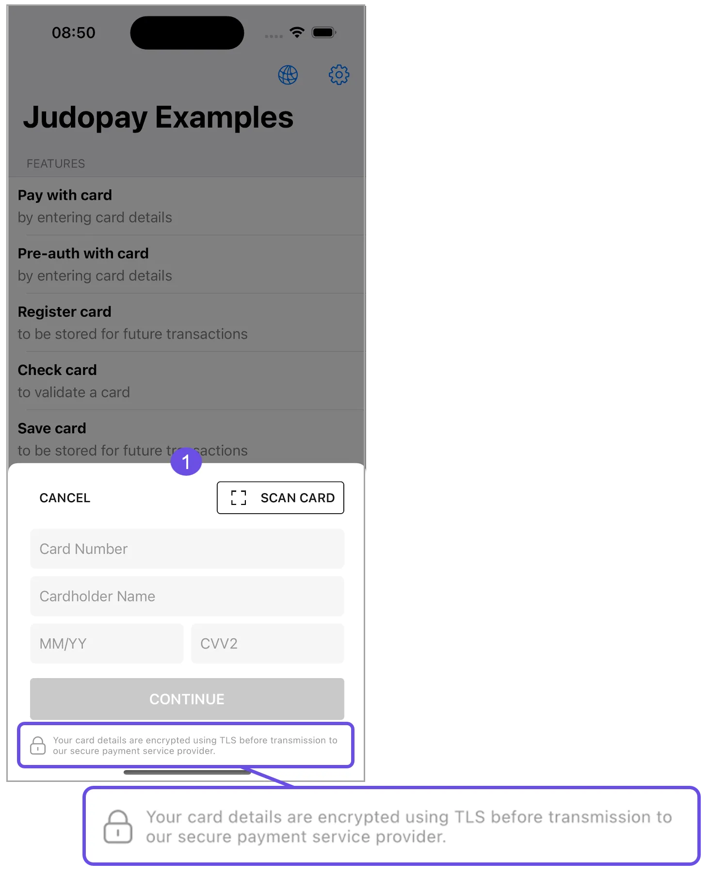 footer encryption text footer encryption text