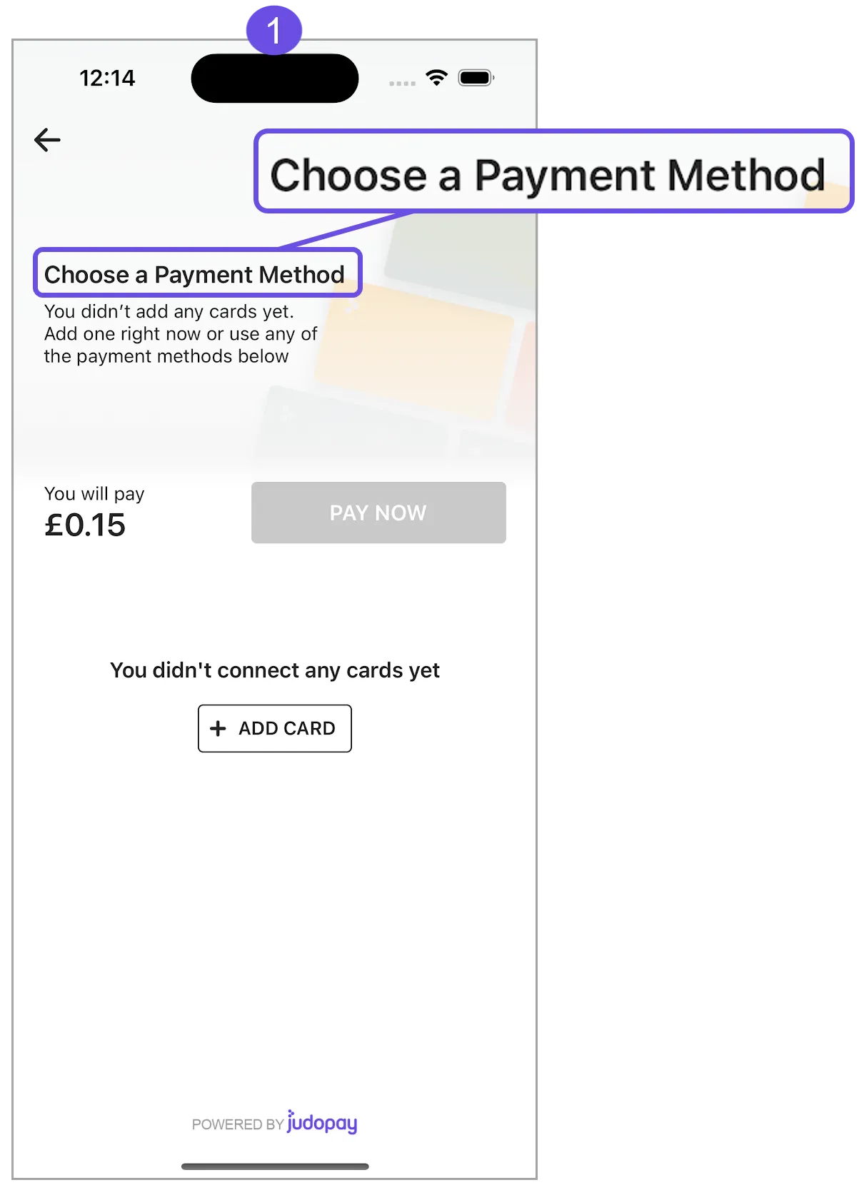 choose payment method choose payment method