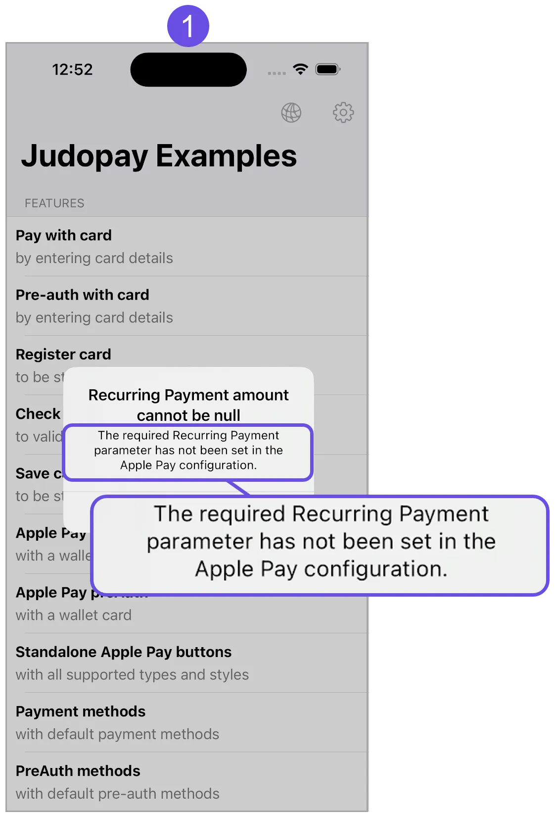apple pay recurring amount error message apple pay recurring amount error message