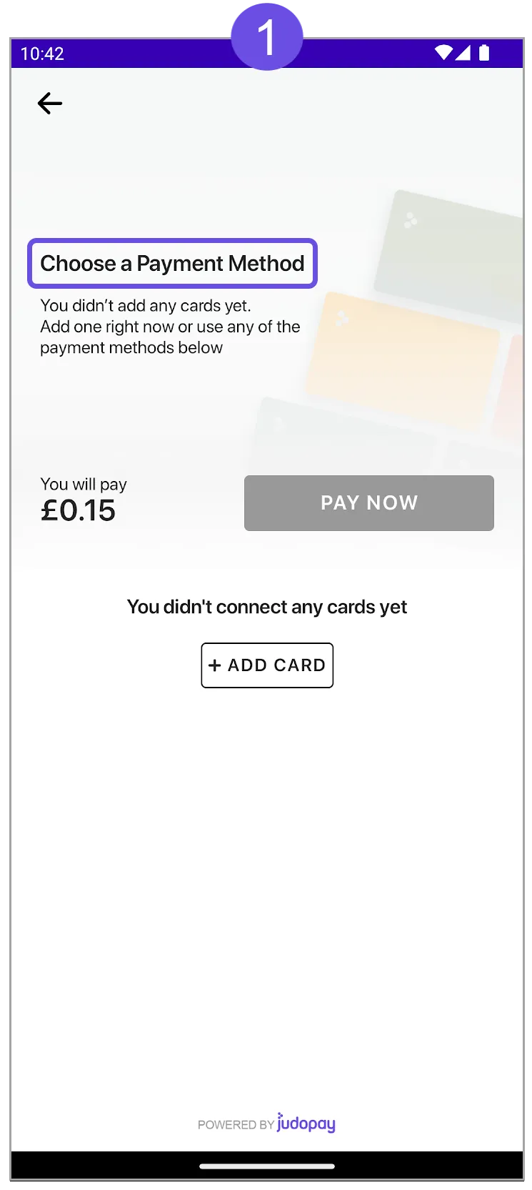 choose payment method
