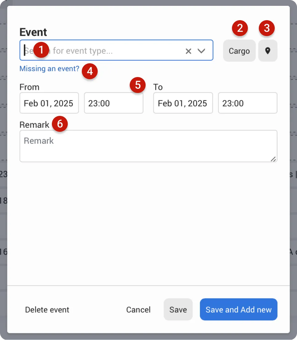 Add Event
