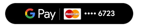 g pay selected card button
