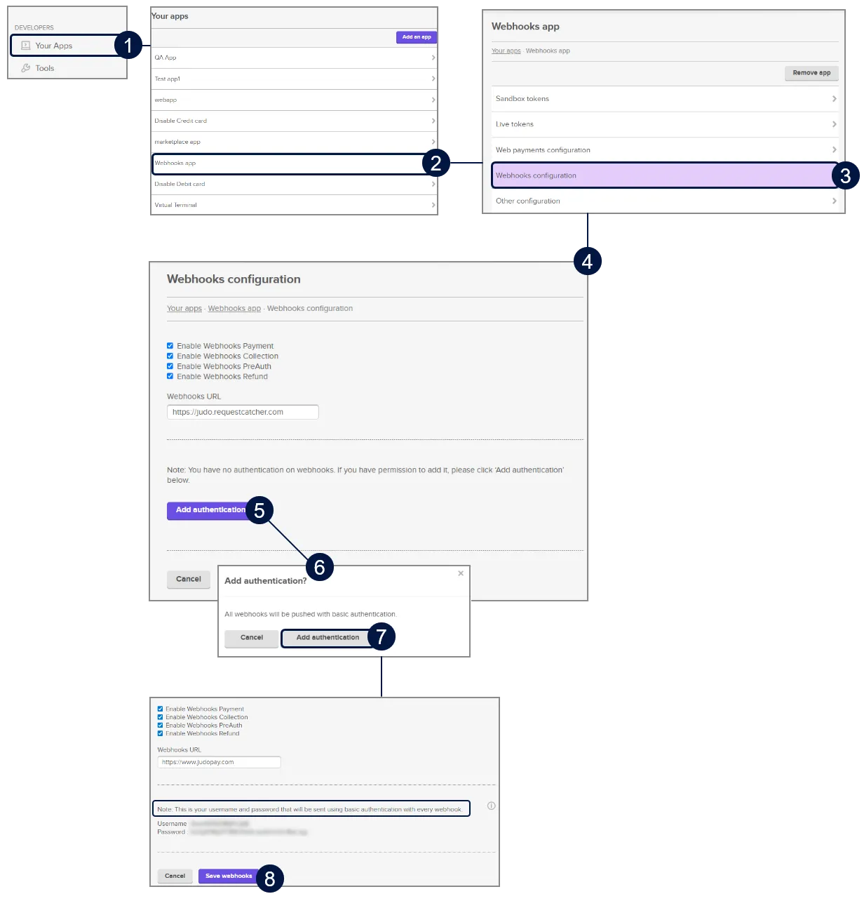enable webhooks enable webhooks