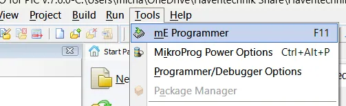 mE Programmer