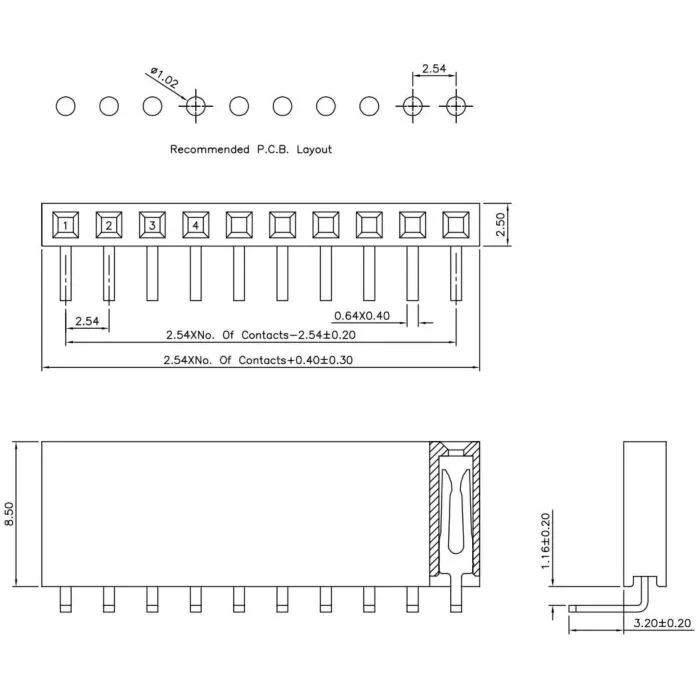 Socket Header Socket Header
