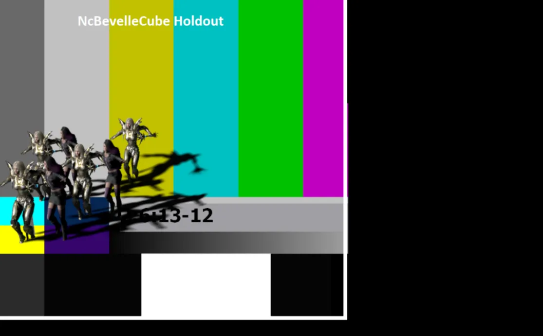 Shadows - Coverage Area of Composite with NcBevelledCube only