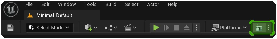 The current media profile can be opened by clicking on this icon The current media profile can be opened by clicking on this icon