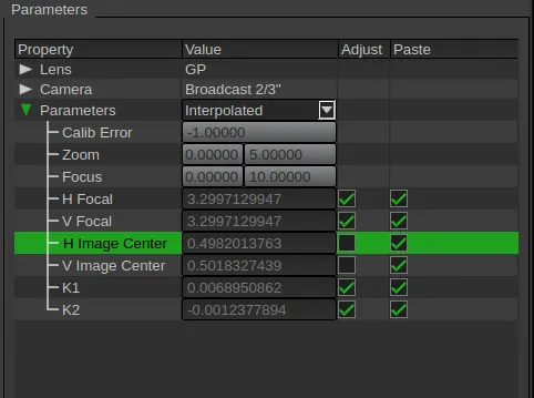 Image centers disabled