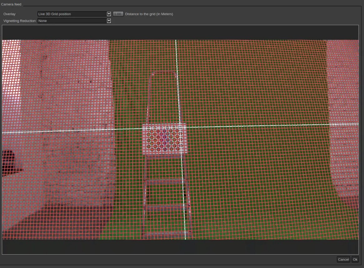 Live 3D Grid Position