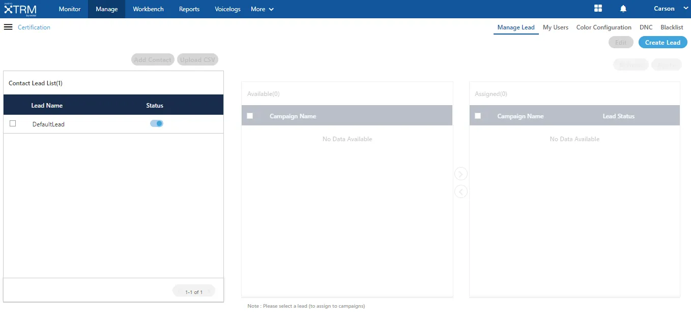 Figure: Process Settings Figure: Process Settings