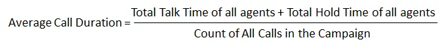 Figure: Calculation of Average Call Duration Figure: Calculation of Average Call Duration