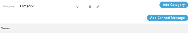 Figure: Added a Category of Canned Messages Figure: Added a Category of Canned Messages